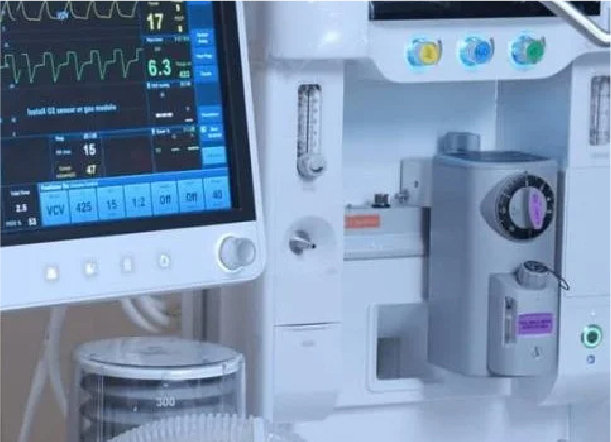 Ventilator and oxygen supply control PCB