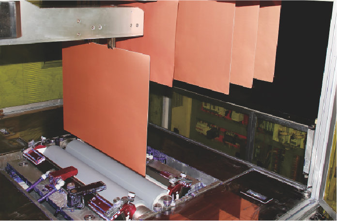 PCB Automatic Solder Mask Coating production line