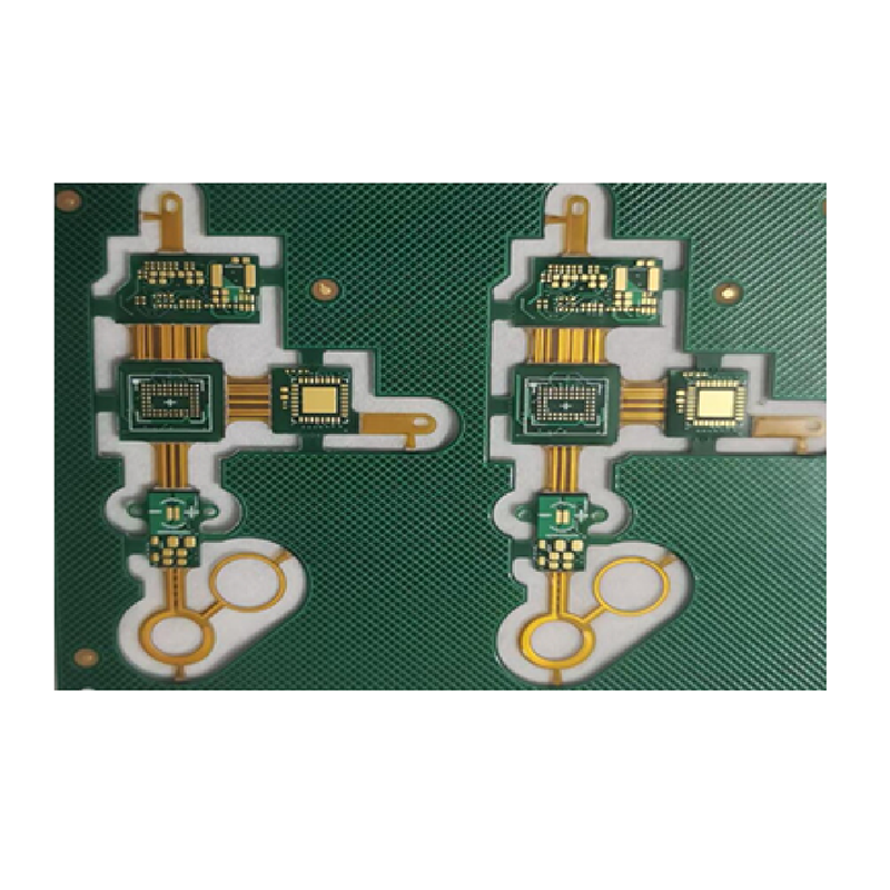 6 Layers Smart Wearable Rigid-Flex PCB Board | ENIG 0.6mm Wearable Circuit Board Manufacturer