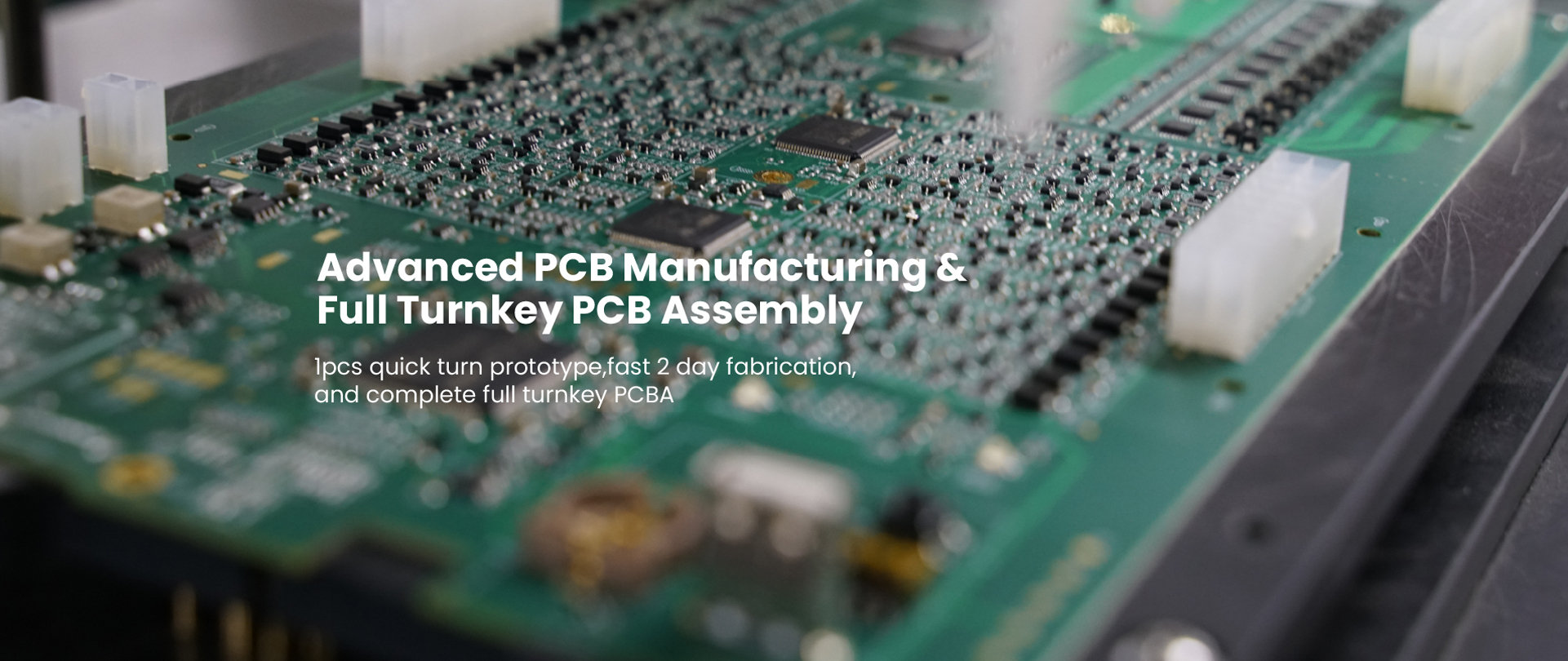 Advanced PCB Manufacturing & Turnkey PCB Assembly Service